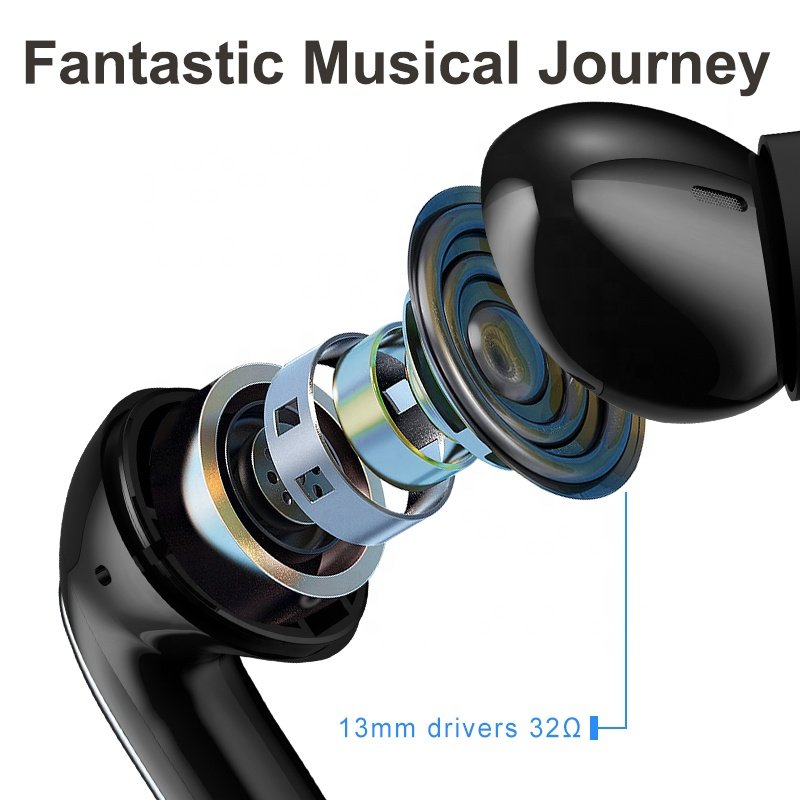 TWS Wireless earphones Low power sports BlueTooth Earphone