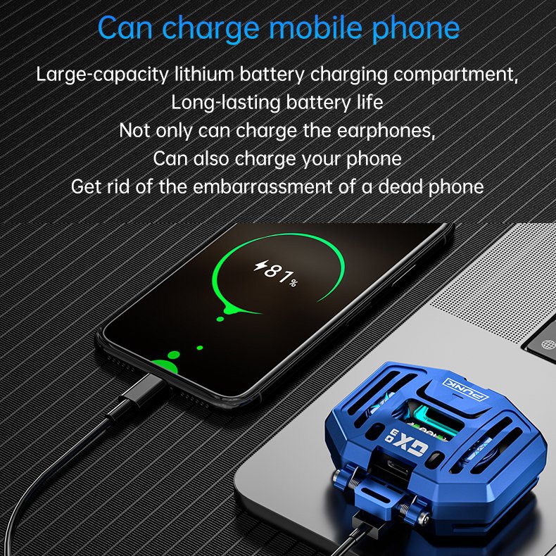 Cheap Product Top Selling Item 2023 Portable LED Metal Headset E-commerce to Sell DX-03 Power Bank TWS Earbuds Wireless Earphone