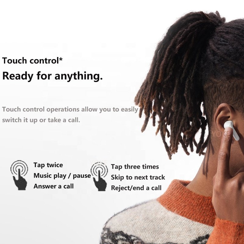 TOP quality noise cancelling bluetooths earphones ANC ENC transparency TWS wireless earbuds headphones for Android Apple iPhone