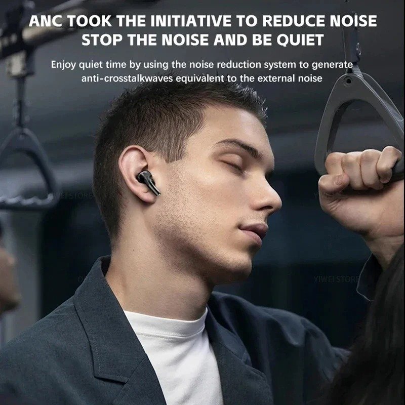Best Seller Electronic Handfree Reloj for Apple Headset Smart Touch Screen ANC LCD Gaming In-ear Headphones TWS Wireless Earbuds