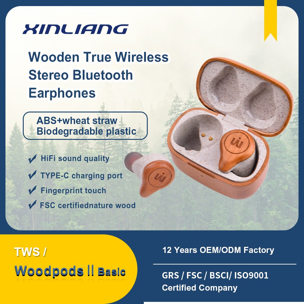 High Quality 2024 Wholesale Stereo Wireless In-Ear Earphones Noise Cancelling Bluetooth Tws Earbuds