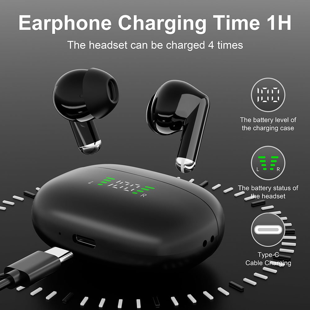 TWS earphones HIFI stereo earphones with microphone gaming business earphones suitable for mobile phones