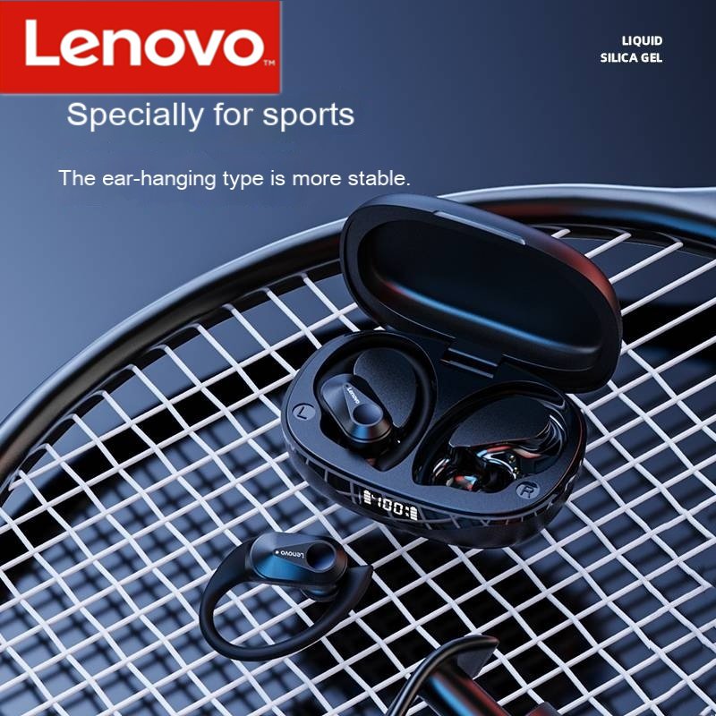 Original Lenovo LP75 hook earphone sports running gamer Gaming headphones bt 5.3 headset bloototh TWS wireless earphone earbuds