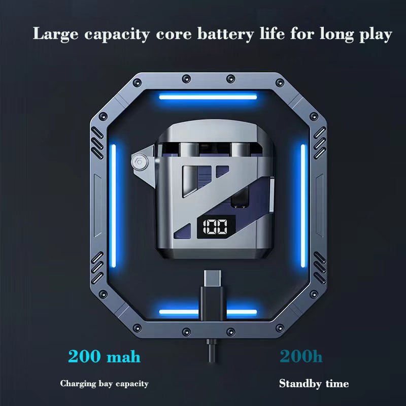 Factory OEM GT02 Esports Gaming Semi-in-ear headphones Sports binaural wireless BT headphones