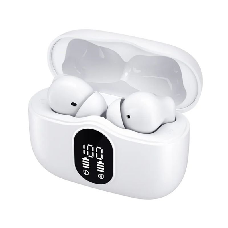 A90 Wireless Earbuds BT 5.3 ANC+ENC TWS Long Playtime HiFi Headphone Noise Canceling Sports Headset Digital LED Display Earphone