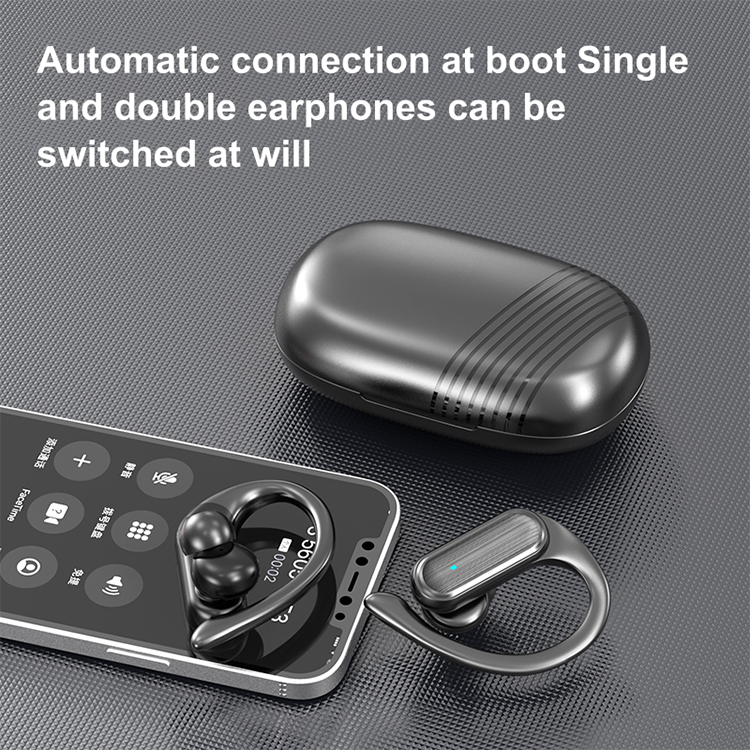 Long Standby Time Business Double Hanging Headset A520 Sport Type C Headphones Bloototh TWS Wireless Gaming Earbuds Earphones