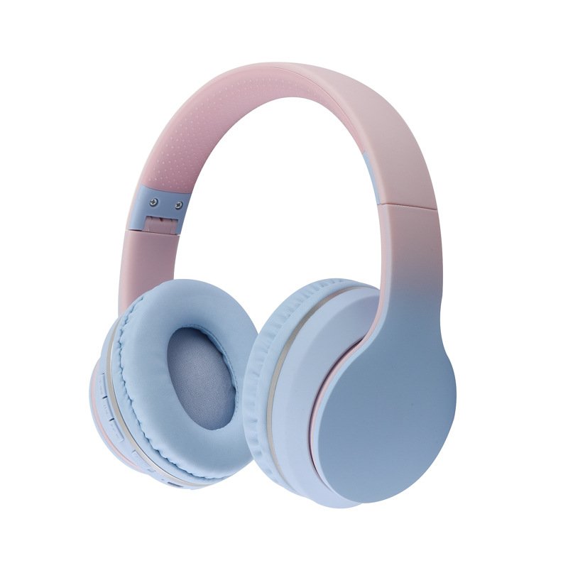Foldable Comfortable Protein Earpads Over-Ear Wireless ANC Headphone Deep Bass Mic Active Noise Cancelling TWS Earphones Travel