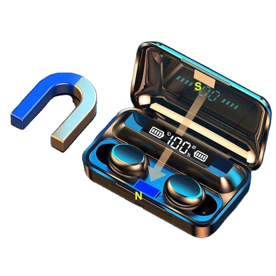 Wholesale noise cancelling earphone ANC wireless earbuds in-ear headphones with logo vaild serie number