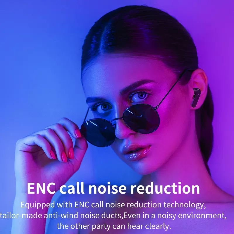 High quality TWS M11 Wireless Earphones ANC+ENC Active Noise Cancelling Sports Headphones Low Latency Gaming Headset