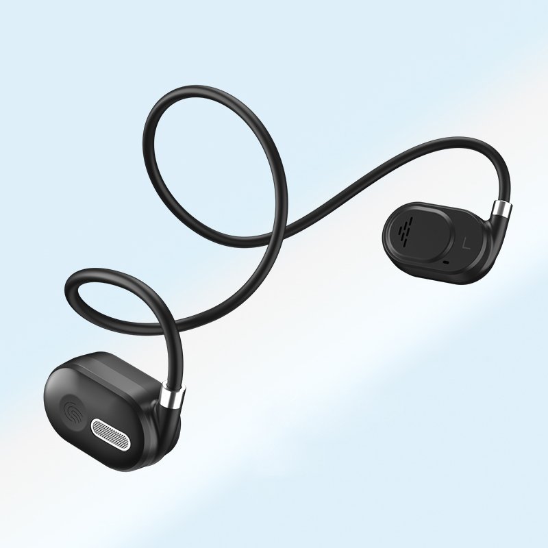 J Q6 Air Conduction BT Headsets Wireless Earphones Gaming Open Ear BT V5.3 Earbuds TWS Headphone For Running Hiking