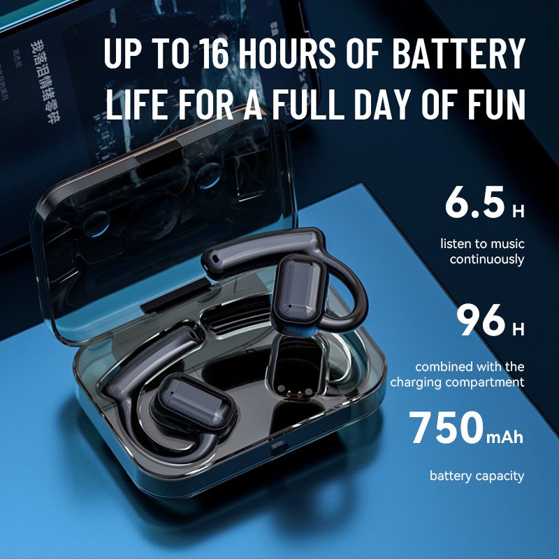 Non-Noise Cancelling TWS earphones Bluetooth Earphones with Qualcomm Chip Comfortable wearing Wireless Stereo Sound