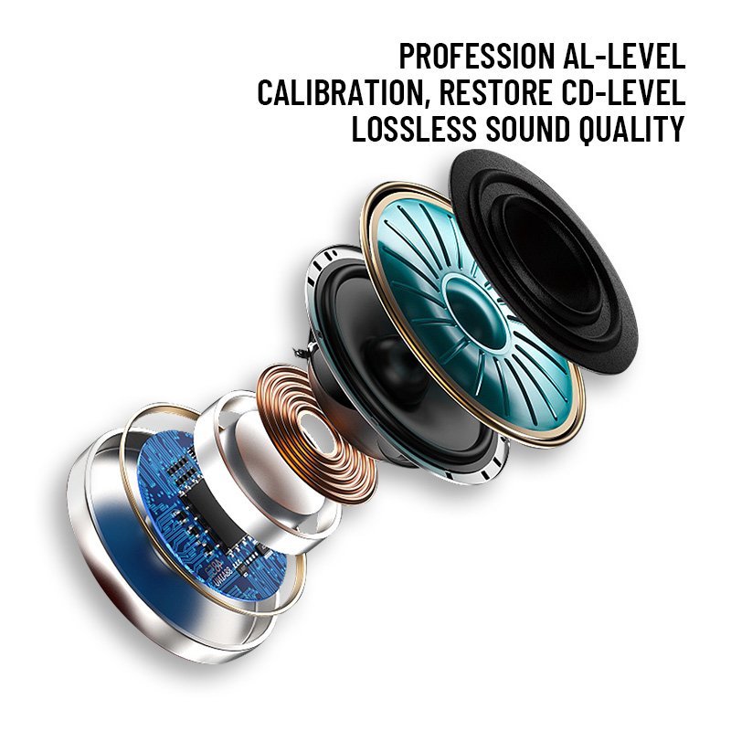 Non-Noise Cancelling TWS earphones Bluetooth Earphones with Qualcomm Chip Comfortable wearing Wireless Stereo Sound