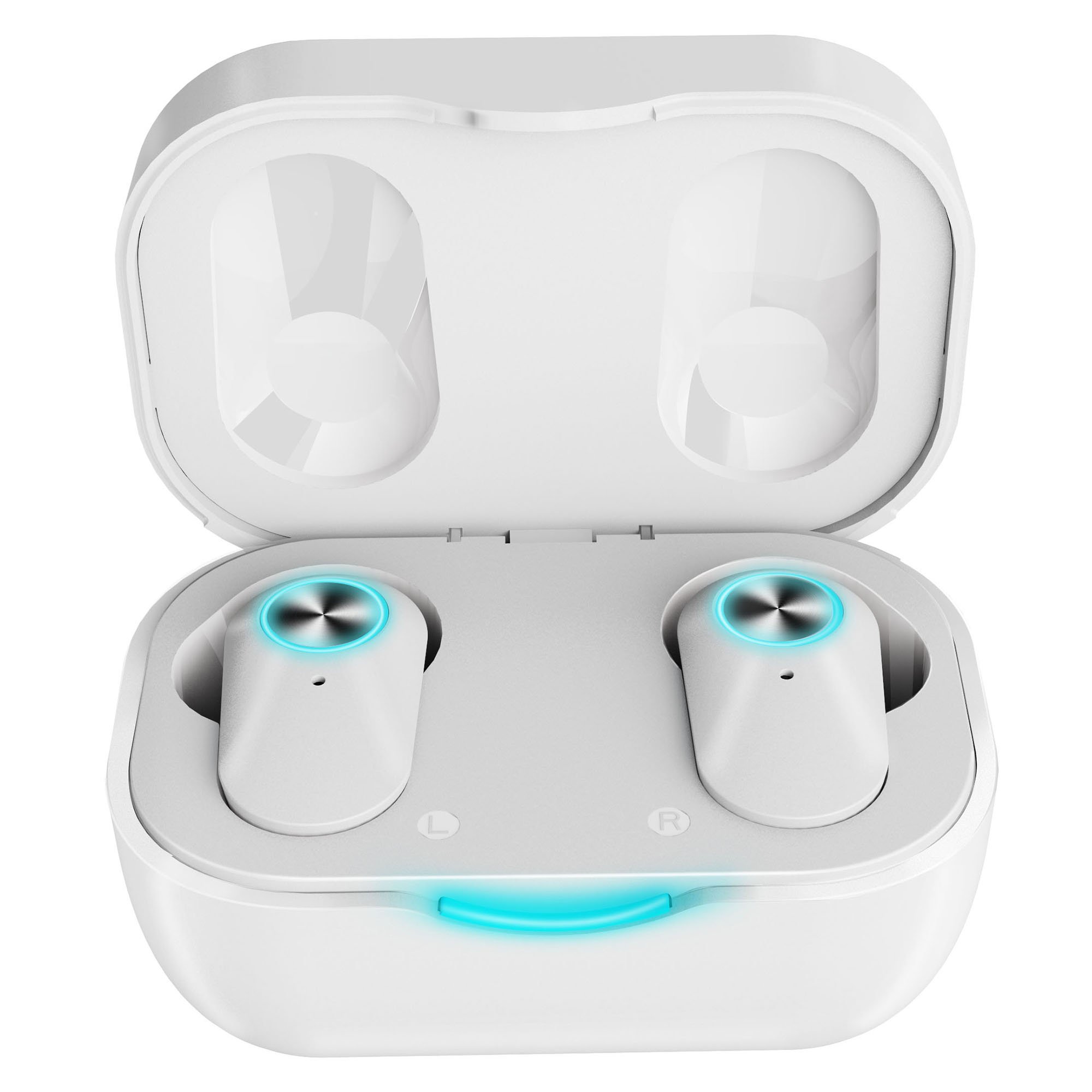 Custom Logo Earbuds with Tws Wireless Earphones with Breath Light Wireless Bluetooth Gaming Headset Earbuds High Quality