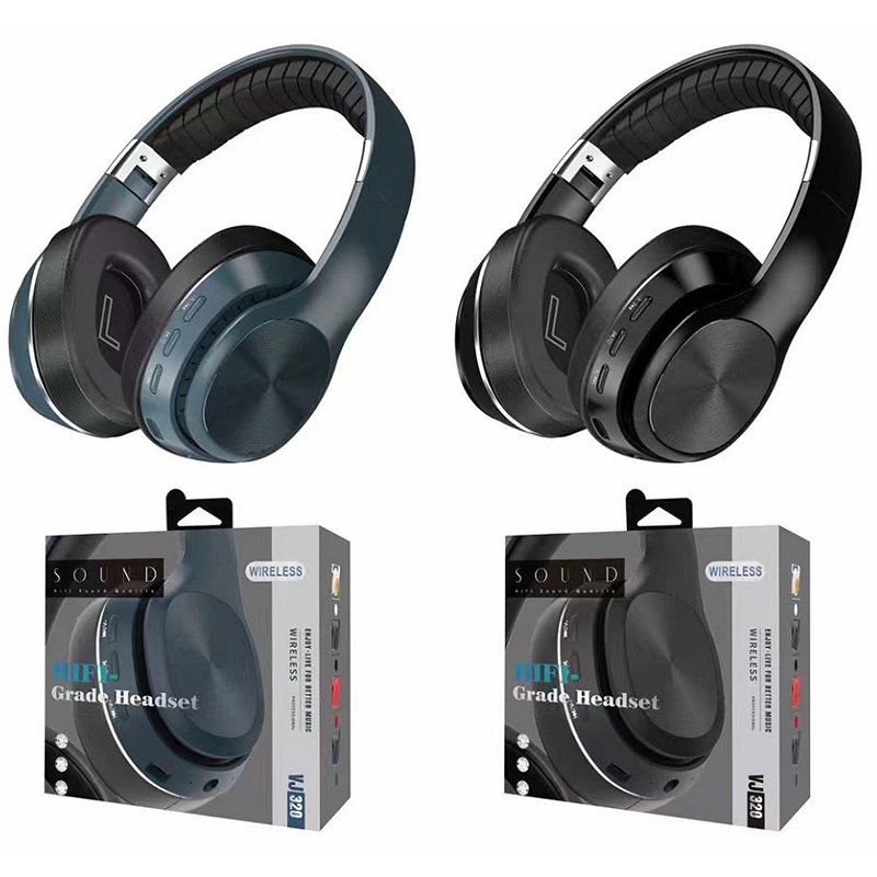 VJ320 Casque Gaming On-ear & Over-ear Noise Cancelling Wireless Earphone And Headphones Headset P9 with Microphone