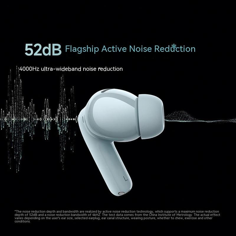 Original Redmi Buds 5 Pro Noise Cancelling BT TWS Earphone 40H Battery Life Call Anti Wind Noise Earbuds