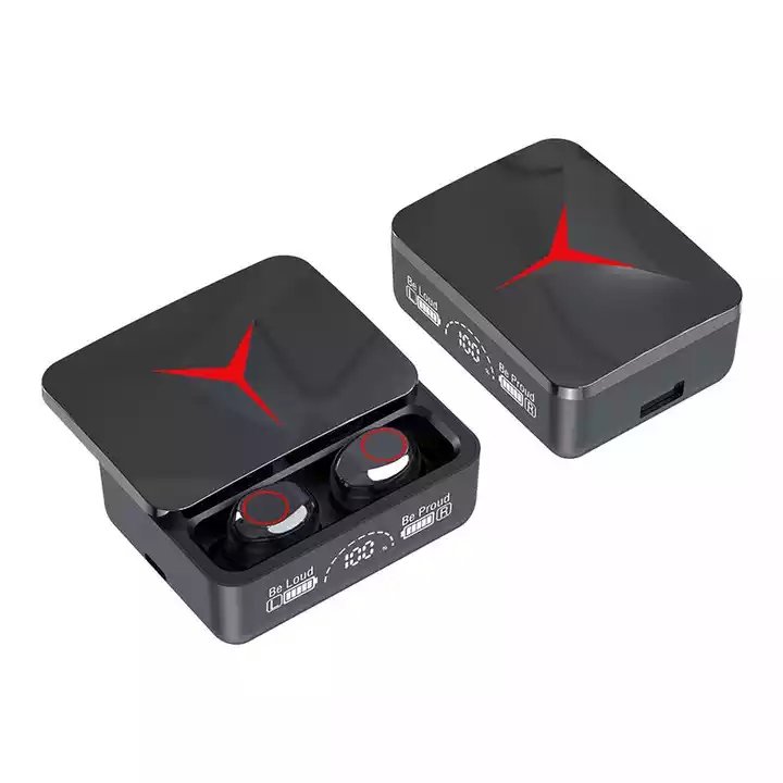 M90 Pro TWS BT Earphones True Wireless Earbuds Noise Cancelling LED Display Gaming