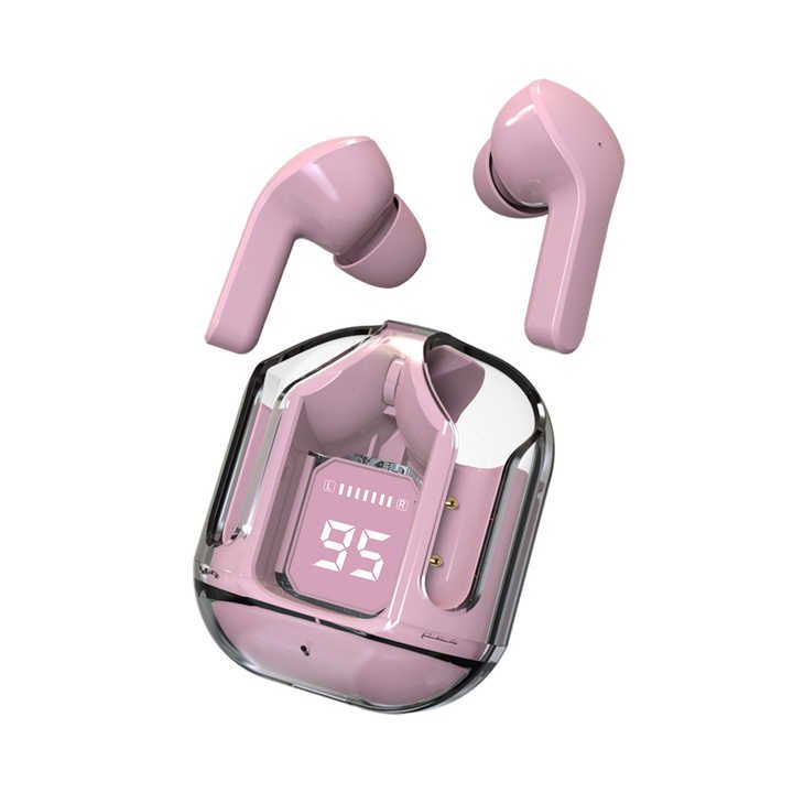 2023 Best Selling Hifi Earphonesbrown Bluetooth Luxury Wireless Digital Display Airoha In-ear Dj Controller Single Color