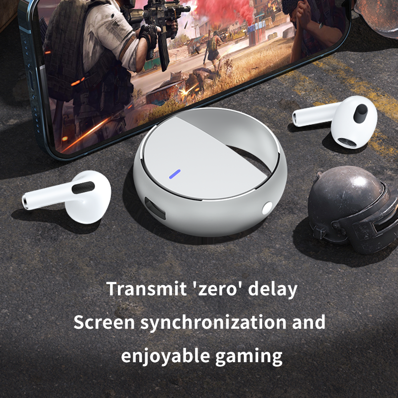 Low Latency True Wireless Earbuds BT5.3 In-Ear Gaming Headset with Microphone TWS Stereo Headphones with Built-In Mic