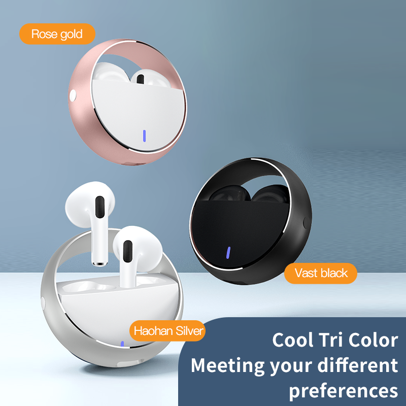 Low Latency True Wireless Earbuds BT5.3 In-Ear Gaming Headset with Microphone TWS Stereo Headphones with Built-In Mic