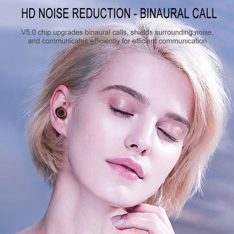 Auriculares Y50 Tws Blue tooth Earphone 5.3 Wireless Headset Waterproof Deep Bass Earbuds True Wireless Stereo In-ear Headphones