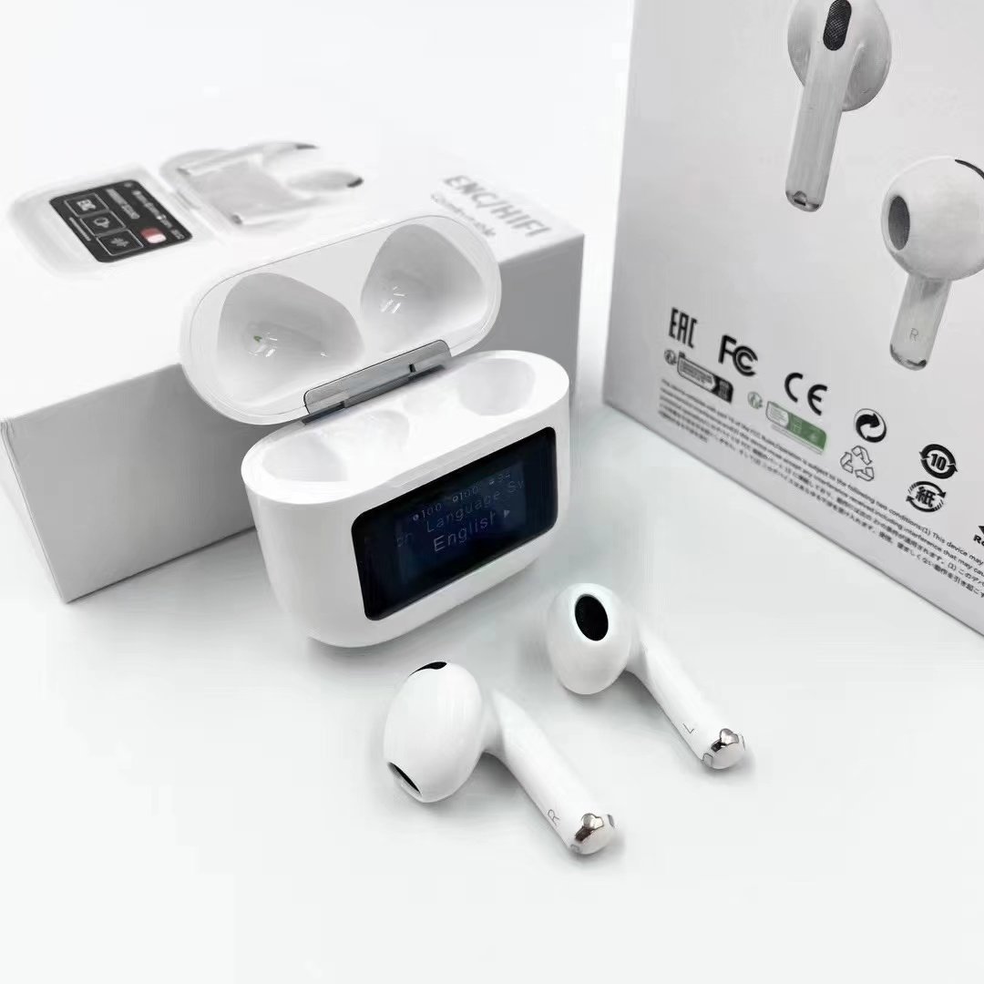 ANC ENC A9 Pro Metallic paint Wireless Earbuds Air A8 A10 A11 A12 A9pro TWS Gaming Pods Pro Earphone With Touch Screen