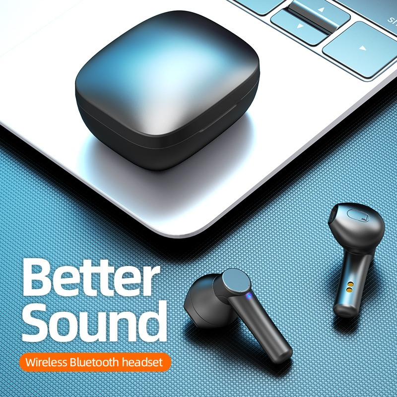 LB8 Earphones Led Display Handfree Sport Waterproof Noise Reduction Stereo Touch Control Tws Wireless Gaming Headset