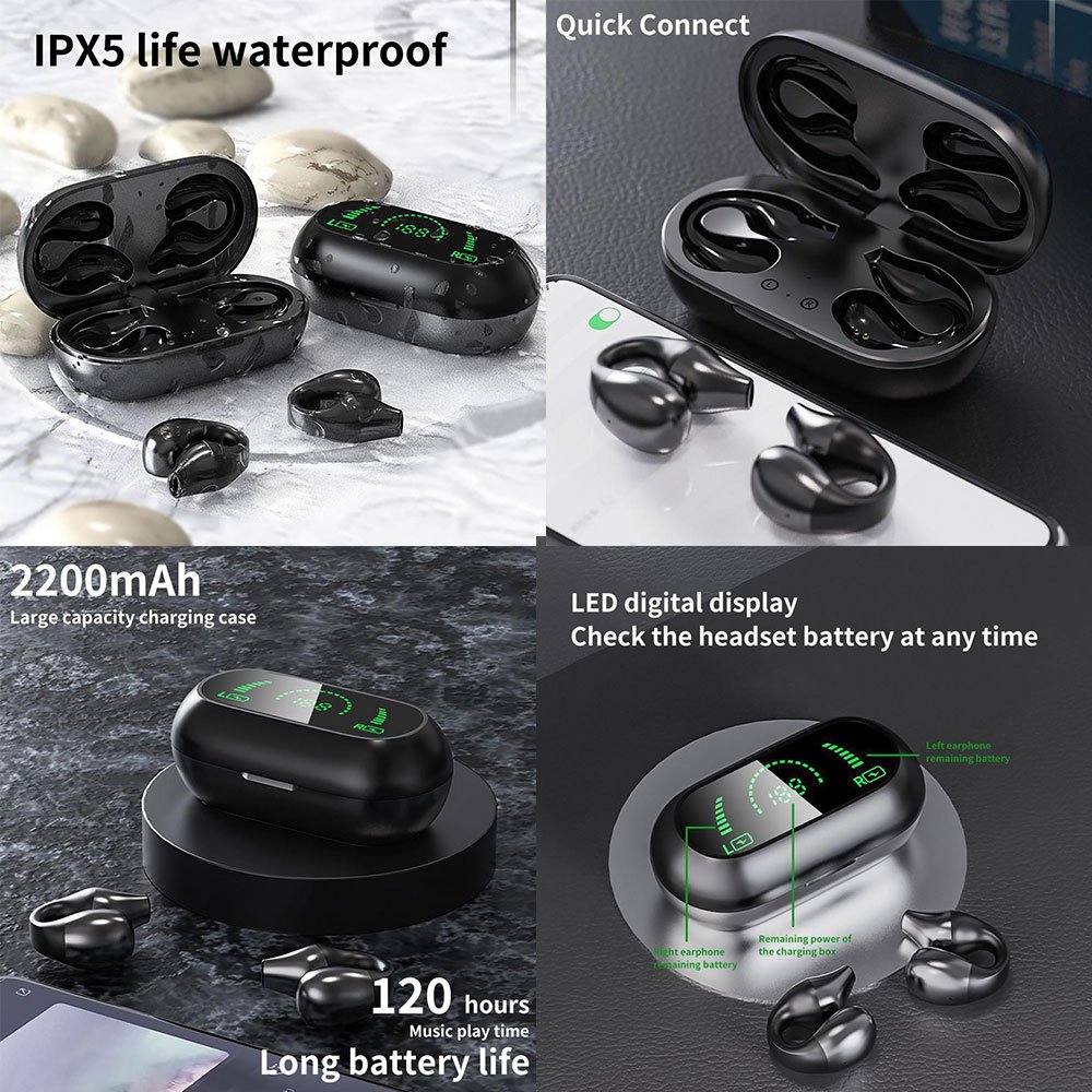 High quality rohs sleep sport gaming headsets ear pod mini air buds tws BT anc enc earbuds pro wireless earphone