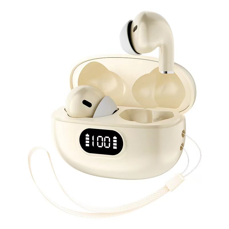 PRO9S Touch Screen Earphone Wireless Headphone Anc Noise Cancelling Earbuds Enc In Ear Lcd Led Smart Screen BT Headset