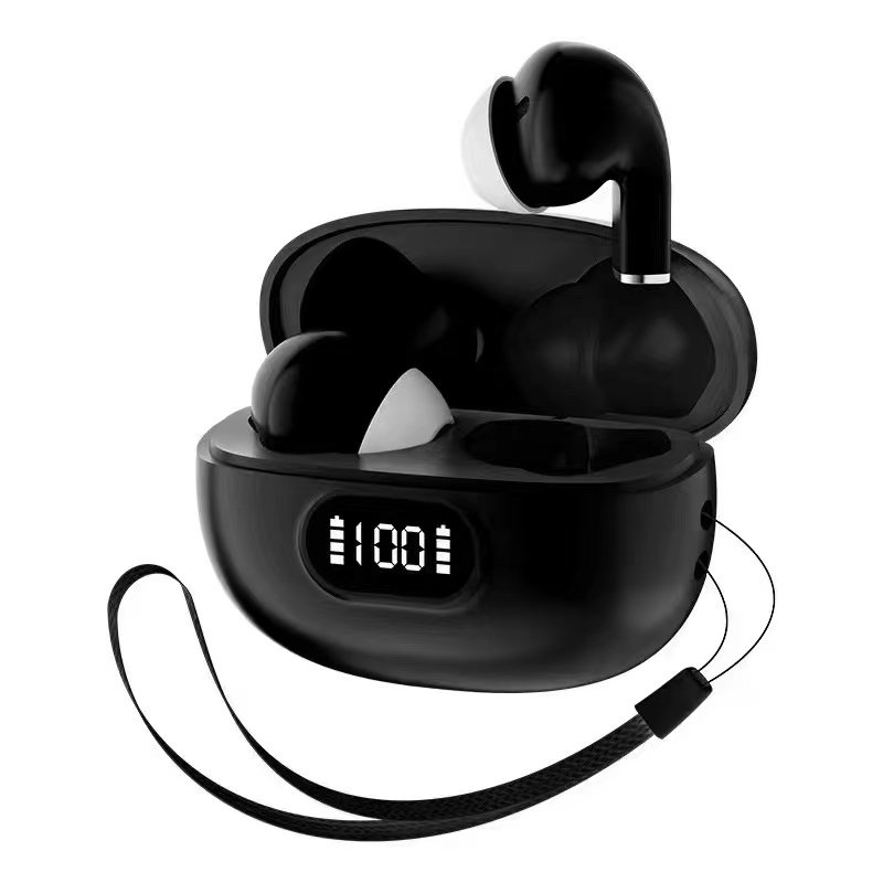 PRO9S Touch Screen Earphone Wireless Headphone Anc Noise Cancelling Earbuds Enc In Ear Lcd Led Smart Screen BT Headset