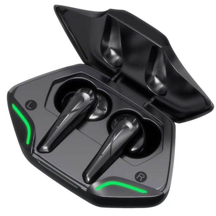 Trending dropshipping products 2025 new arrivals low price LED Low Latency Wireless TWS Earbuds gaming In-ear Headphone with mic