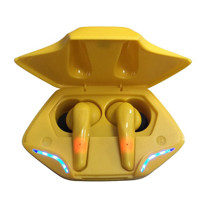 Trending dropshipping products 2025 new arrivals low price LED Low Latency Wireless TWS Earbuds gaming In-ear Headphone with mic