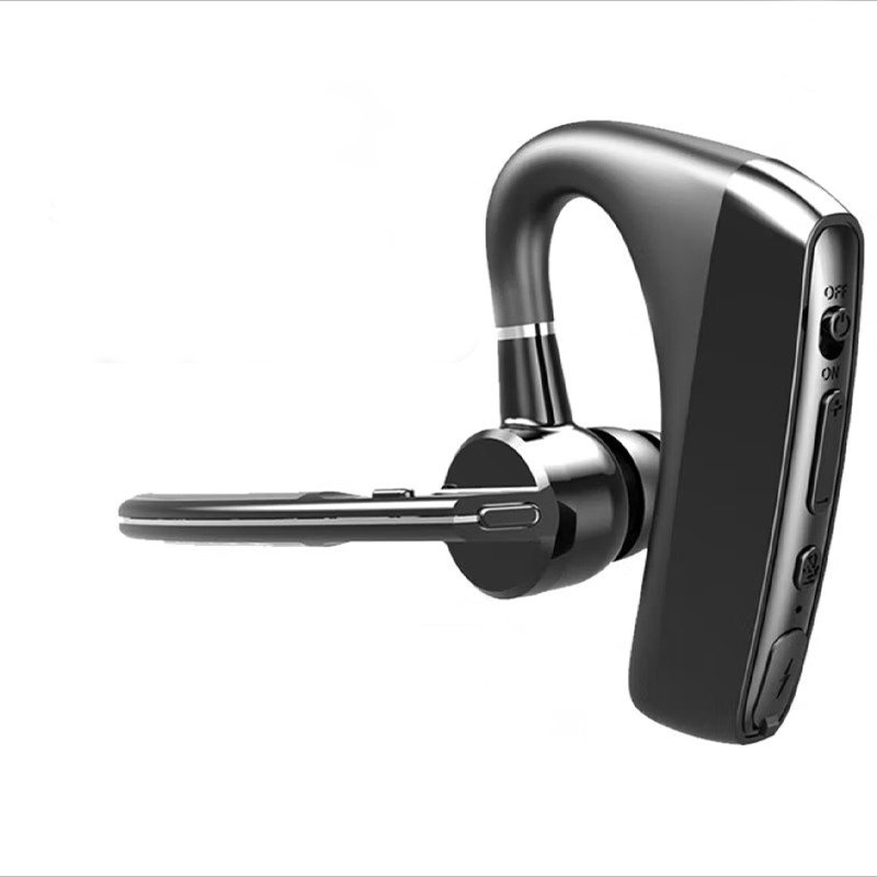 Single Ear Headset Ear Hook Earpiece Hands-Free HD Call Headphone Mic AI intelligent noise reduction bluetooth Wireless Earphone