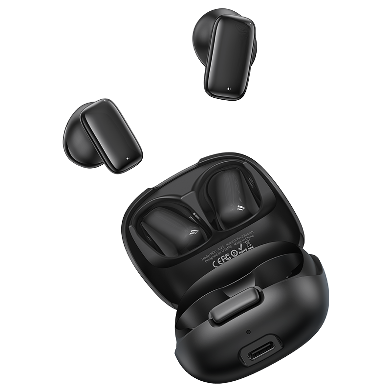 USAMS 2024 Newly Smallest Invisible TWS Earbuds Noise Cancelling Music In-ear bluetooth 5.3 earphones wireless