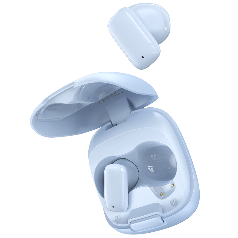 USAMS 2024 Newly Smallest Invisible TWS Earbuds Noise Cancelling Music In-ear bluetooth 5.3 earphones wireless