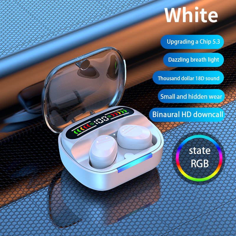 Wireless In-ear Earphones With Screen Gaming Earbuds Waterproof Tws Earphones
