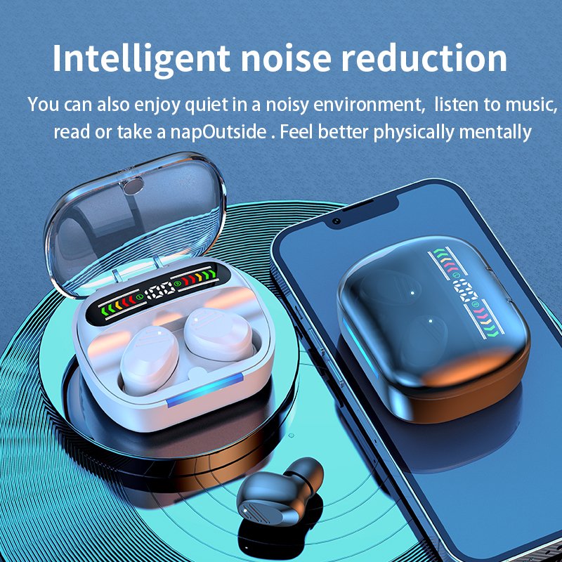 Wireless In-ear Earphones With Screen Gaming Earbuds Waterproof Tws Earphones