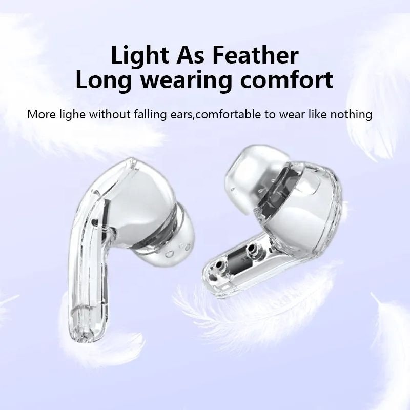 Tws wireless air 39 air39 air 31 air31 wireless tws transparent crystal gaming auriculares audifonos earbuds earphone headphone
