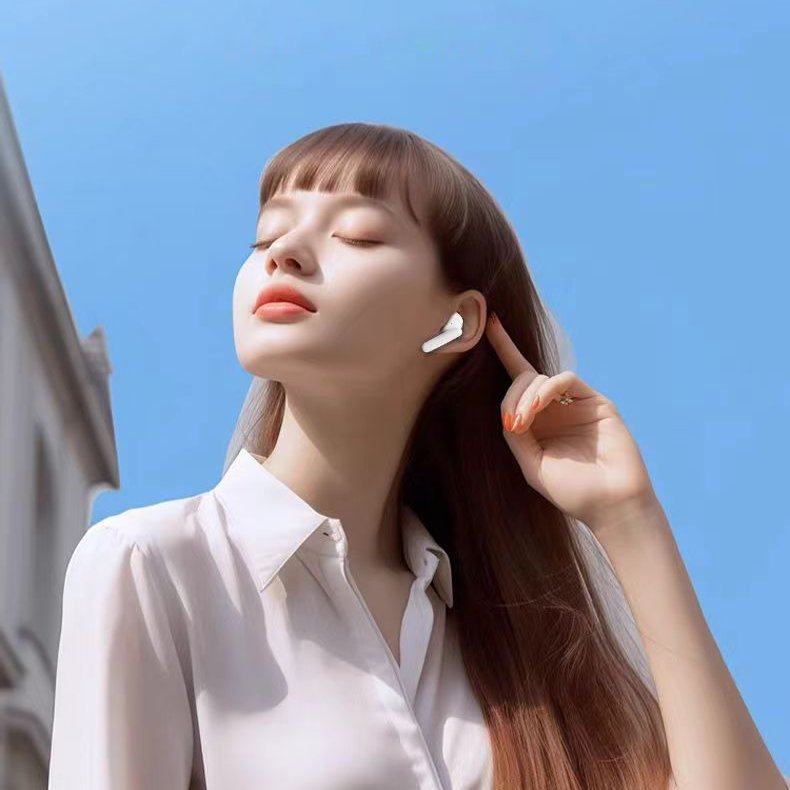 New TWS Wireless Earphones With Active Noise Reduction And High Aesthetic Value For Music And Gaming