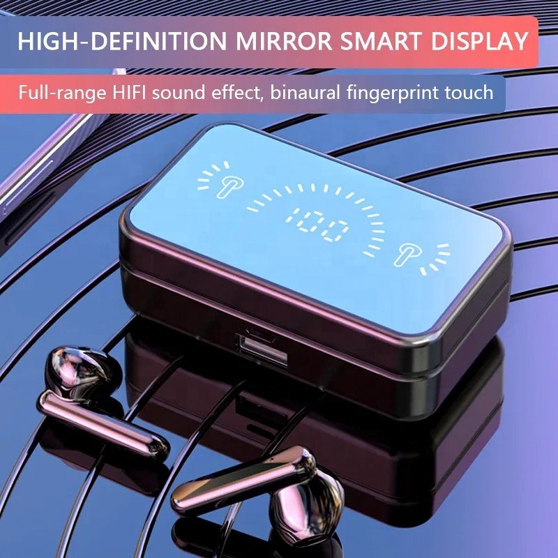 Cheap wireless S20 sports audionic bass stereo earbuds wholesale waterproof tws earphones oem game earbuds headphones