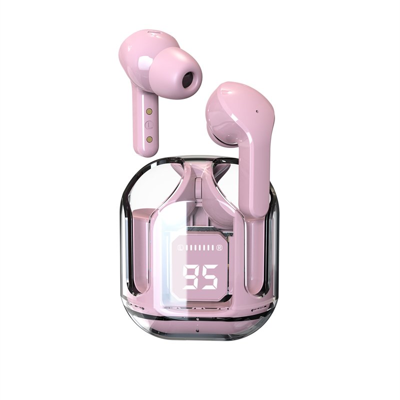 Wireless Earbud 5.3 Stereo Bass Earphones 2024 Noise Cancelling Ear Buds 40H Dual Mic Call Earbud