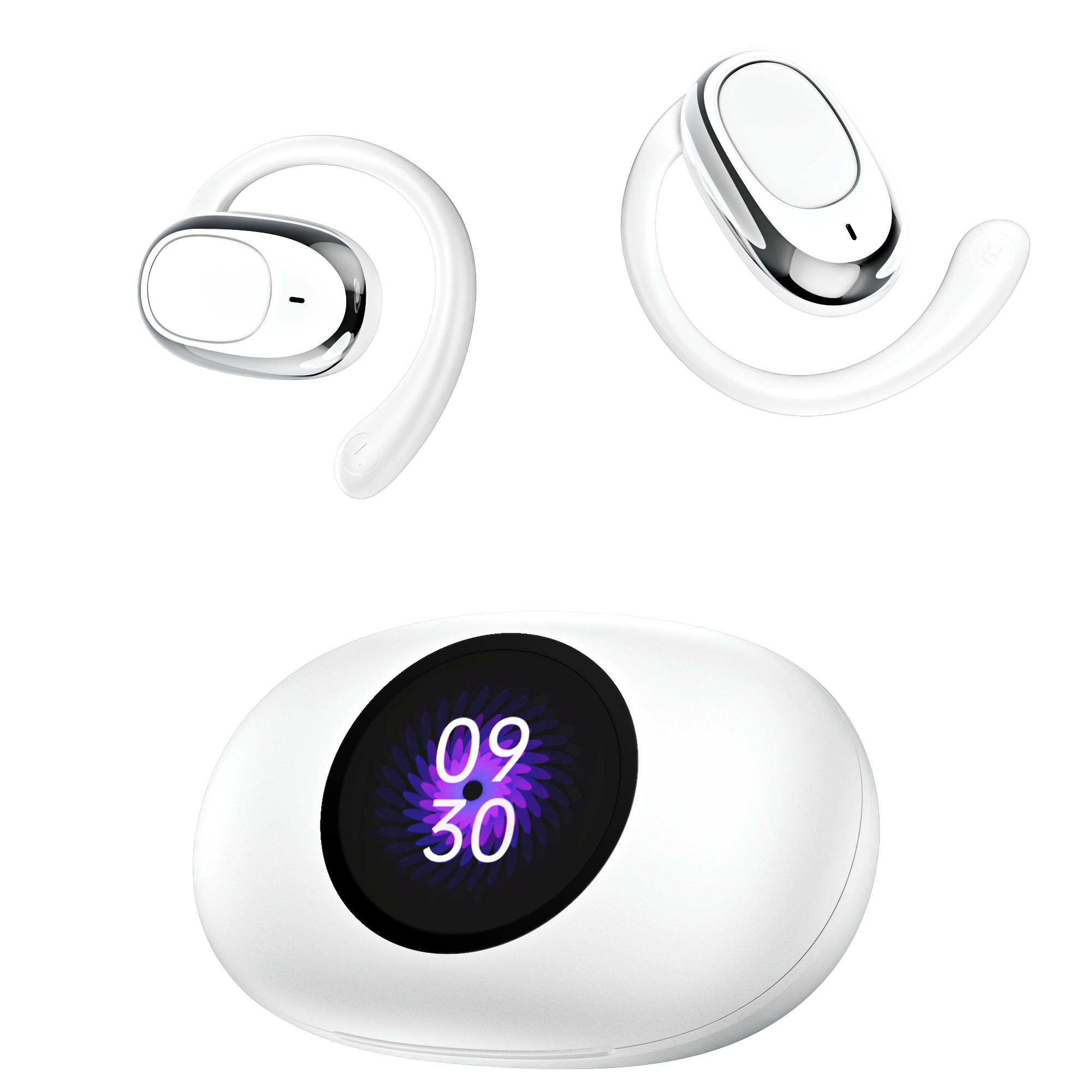 YX39 Open Ear Air Conduction Noise Canceling Sport Running Touch Control Headphone Ear Hook TWS True Wireless Earphone YX39