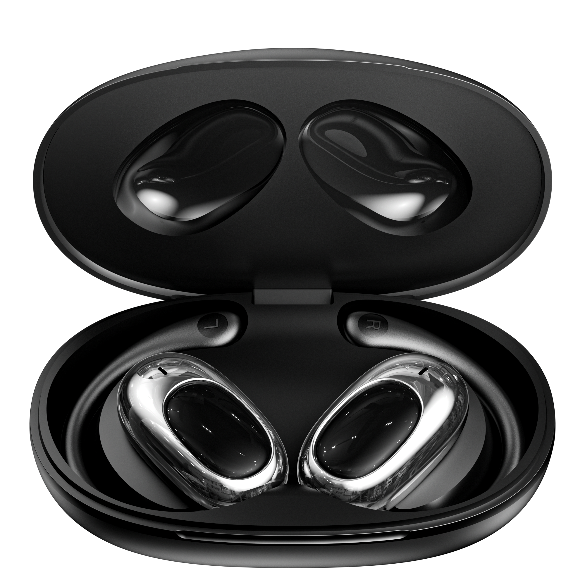 YX39 Open Ear Air Conduction Noise Canceling Sport Running Touch Control Headphone Ear Hook TWS True Wireless Earphone YX39