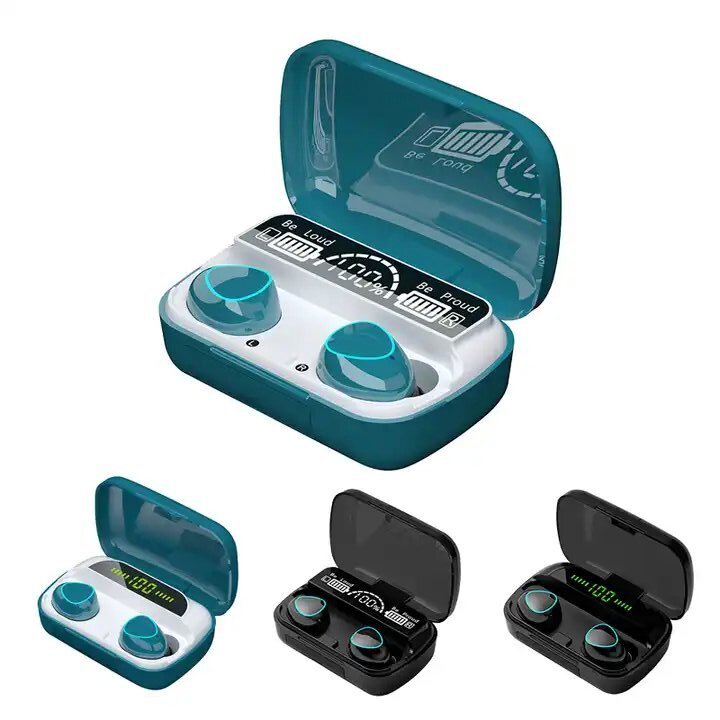 OEM TWS Noise-Cancelling On-Ear Headset LED Display True Stereo Wireless Headphones In-Ear Earbuds Accessories Gaming earphone