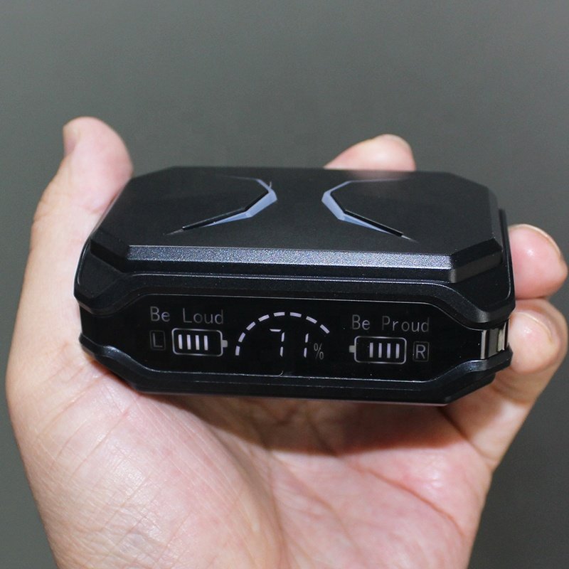 M68 Plus TWS Earbuds 2023 BT 5.3 HiFi Stereo Sound LED Digital Display Sports Gaming In-ear Wireless Earphones M68