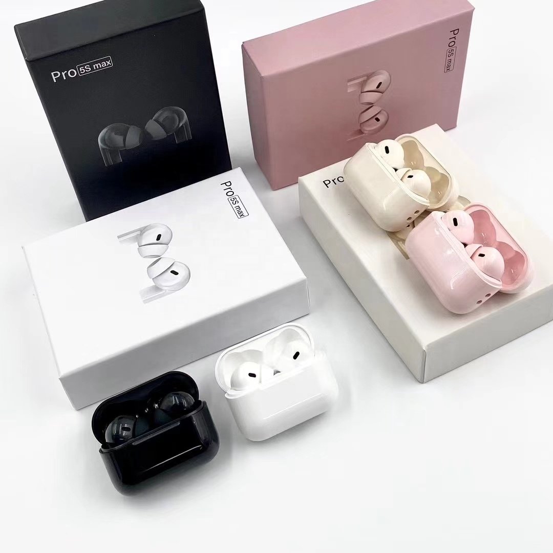 Pro5s New In Ear tws Earphones with Low Delay Dual Mic Noise Reduction 5.4 Earphones Wireless Pro5s max Mini Earbuds pro7s