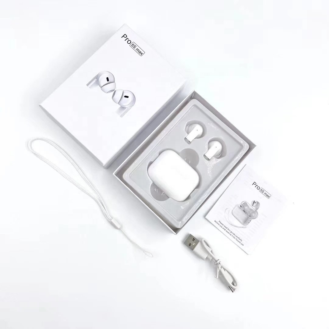 Pro5s New In Ear tws Earphones with Low Delay Dual Mic Noise Reduction 5.4 Earphones Wireless Pro5s max Mini Earbuds pro7s
