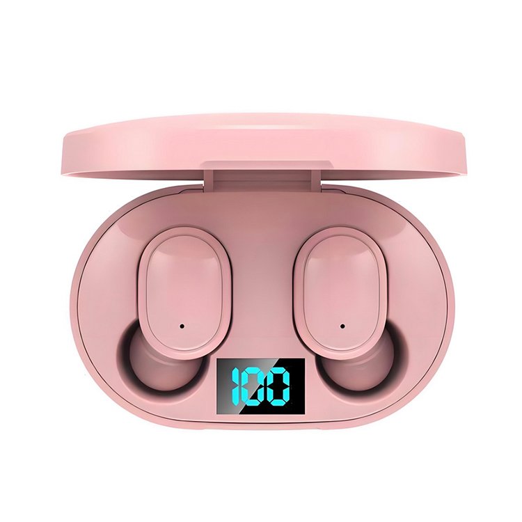 2024 Newest Lcd Touch Screen Earphones Mini Wireless Gaming In-Ear Earphones With Noise Cancelling Tws Sport Waterproof Earbuds