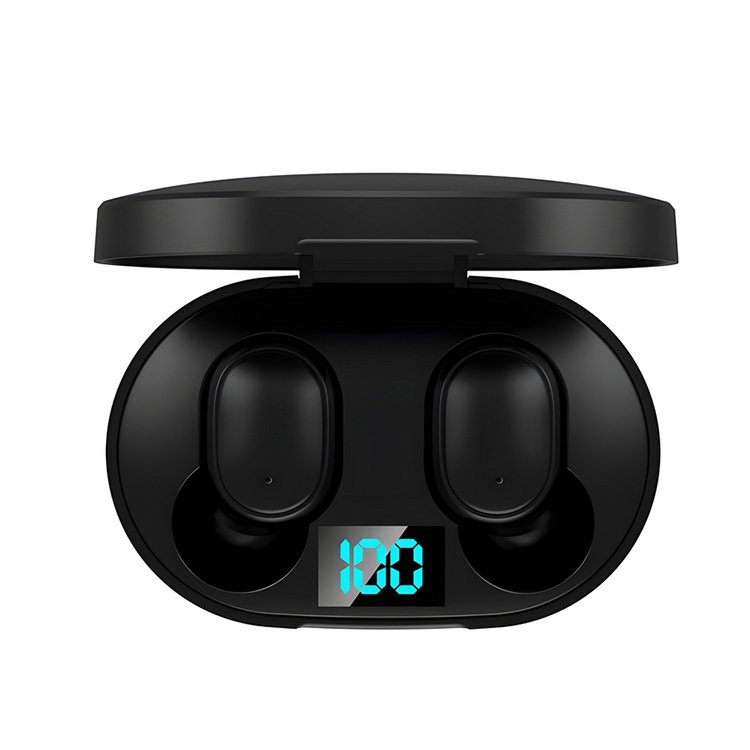 2024 Newest Lcd Touch Screen Earphones Mini Wireless Gaming In-Ear Earphones With Noise Cancelling Tws Sport Waterproof Earbuds