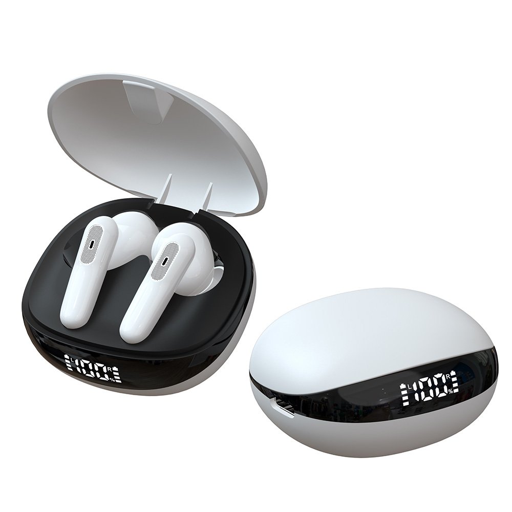 Wireless earbuds earphone TWS display Blue tooth Headphone Noise Canceling Earbuds 5.0