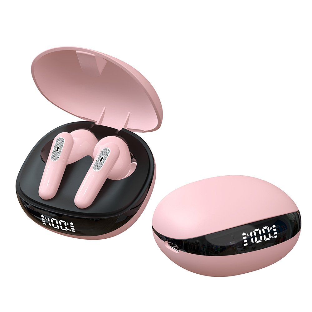 Wireless earbuds earphone TWS display Blue tooth Headphone Noise Canceling Earbuds 5.0